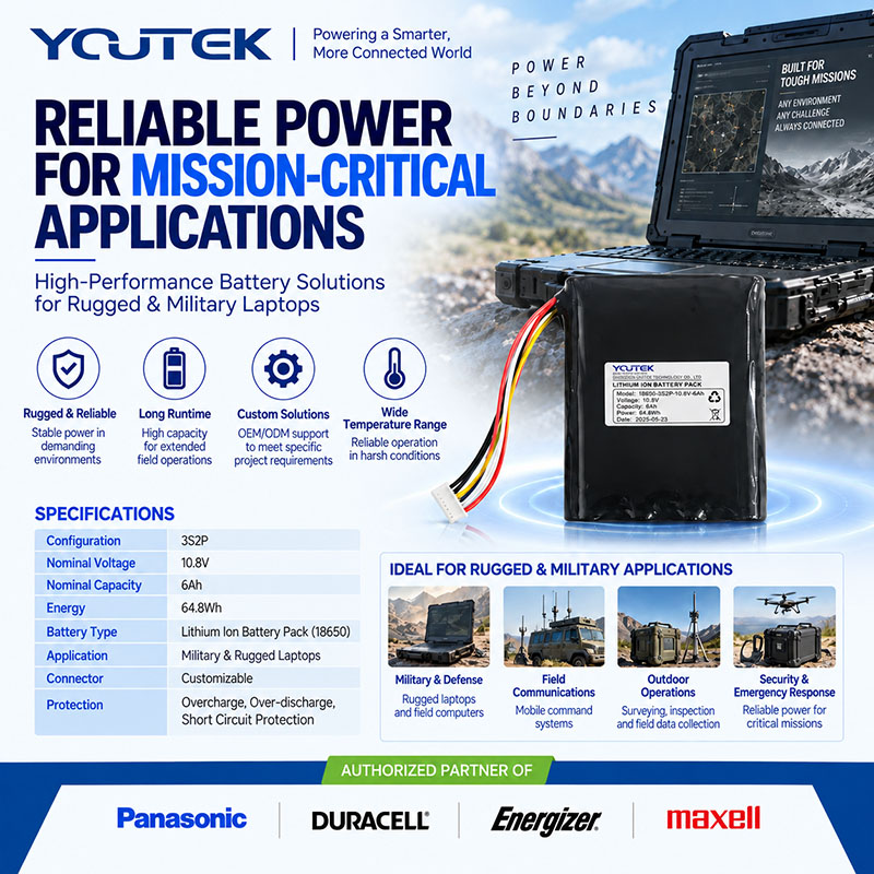 18650-3S2P-10.8V-6Ah-Military-laptop